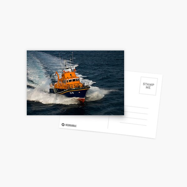 Lerwick lifeboat Postcard