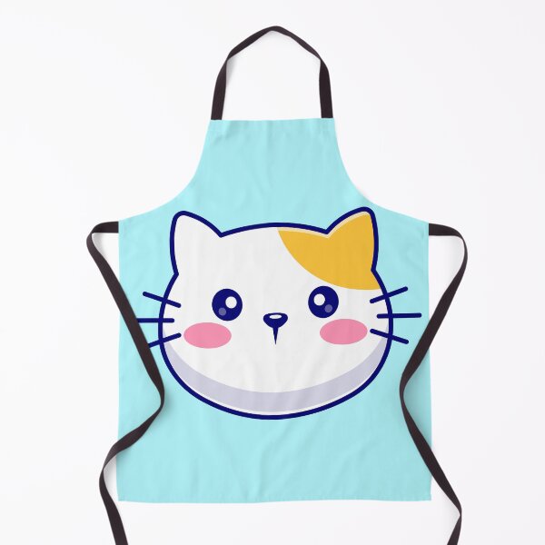 Item preview, "Adorable Cat Face Logo: Cartoon Vector Icon Illustration designed and sold by hjian8219.