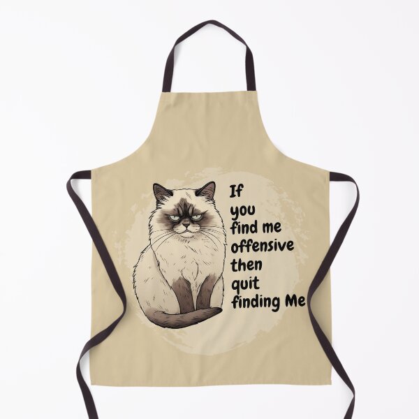 Item preview, Sarcastic Cat, Witty Snarky Quote designed and sold by MELOYADINA.