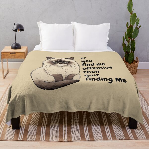 Item preview, Sarcastic Cat, Witty Snarky Quote designed and sold by MELOYADINA.
