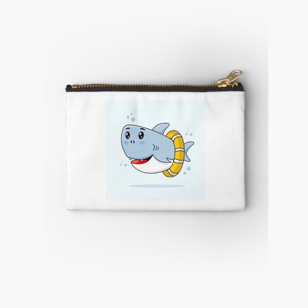 Item preview, Charming Baby Shark: Flat Design Cartoon Illustration designed and sold by hjian8219.