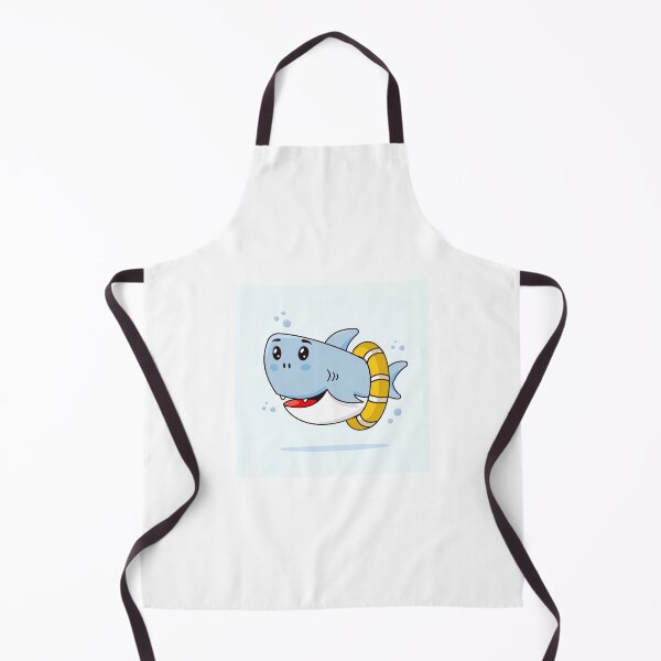 Item preview, Charming Baby Shark: Flat Design Cartoon Illustration designed and sold by hjian8219.