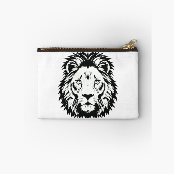 Item preview, Magnificent Lion Head in Black and White designed and sold by Ben-Design-Fr.