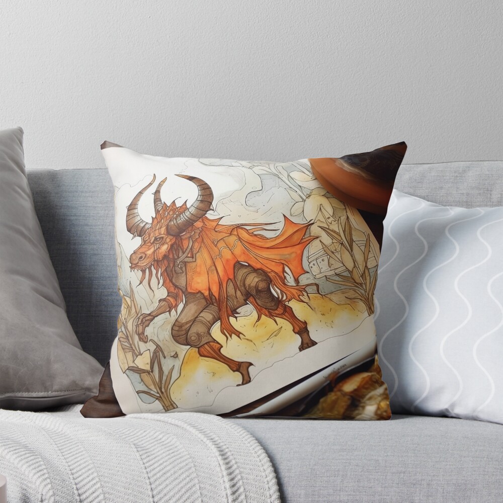 Item preview, Throw Pillow designed and sold by ComicsFactory.
