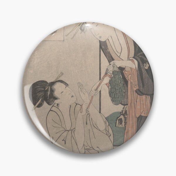 Item preview, A Woman Snatching a Bag of Sweetmeats from Her Mother by Utamaro Kitagawa Ukiyoe Art Edo Period designed and sold by My Artprintz.