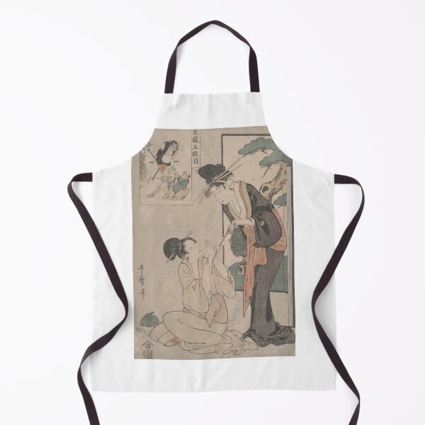 Item preview, A Woman Snatching a Bag of Sweetmeats from Her Mother by Utamaro Kitagawa Ukiyoe Art Edo Period designed and sold by My Artprintz.