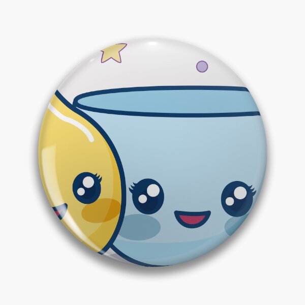 Item preview, Kawaii Lemon and Teacup: Adorable Food Illustration designed and sold by hjian8219.