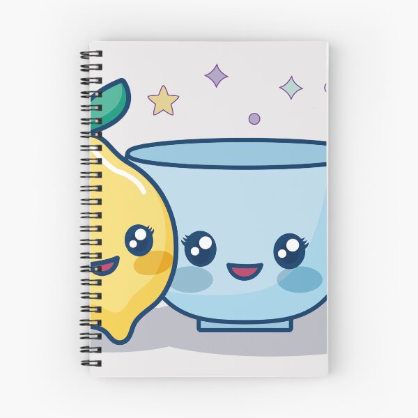 Item preview, Kawaii Lemon and Teacup: Adorable Food Illustration designed and sold by hjian8219.