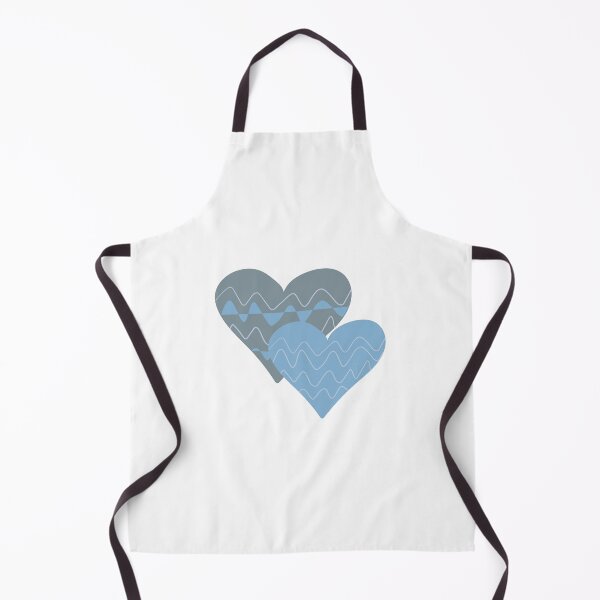 Item preview, Boho Hearts - Moody Blues & Grey designed and sold by DigThatPrint.
