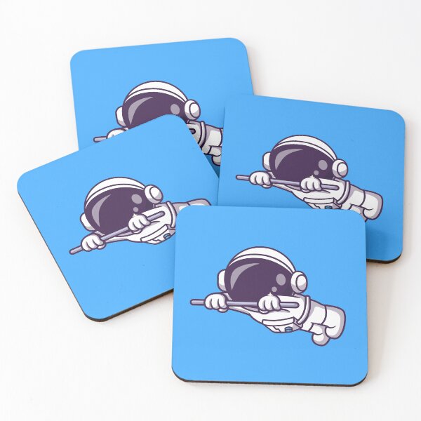 Item preview, Astronaut Soaring: Cute Flying Astronaut Stick Cartoon Vector Icon" designed and sold by hjian8219.