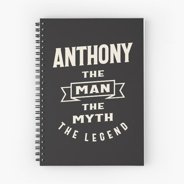 Artikelvorschau, Anthony The Man Myth Legend – Anthony Name entworfen und verkauft von cidolopez.