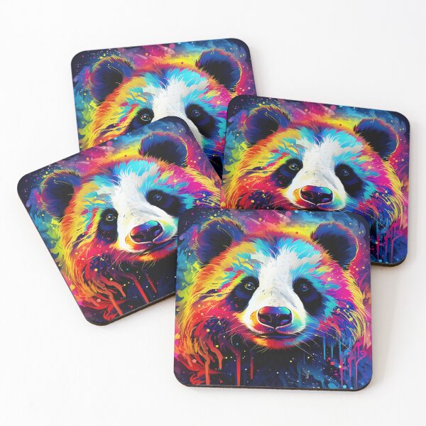 Item preview, Vivid Panda designed and sold by Beauty  Art Printable.
