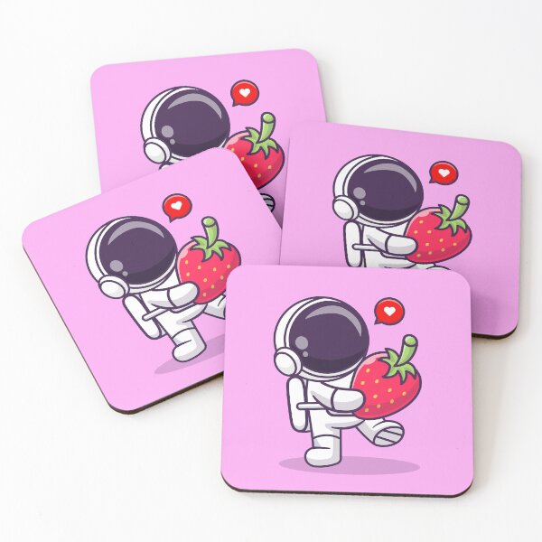 Item preview, Astronaut's Cosmic Harvest: Cute Cartoon Vector Icon Illustration designed and sold by hjian8219.