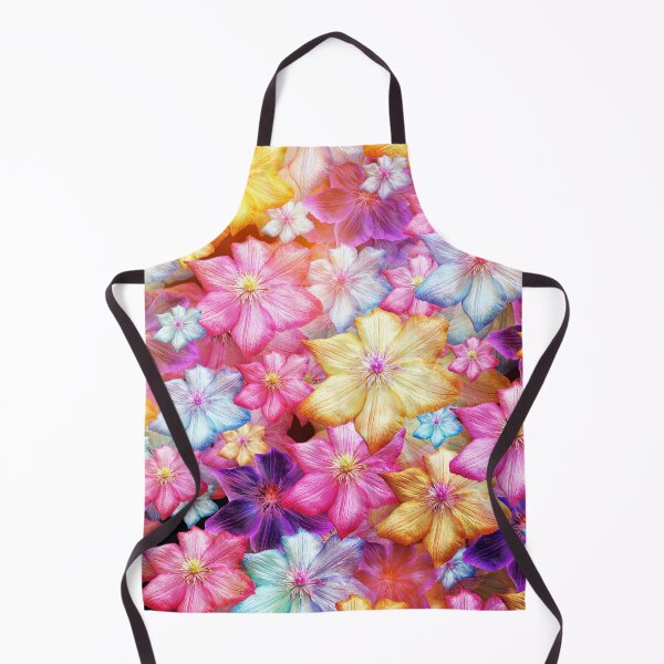 Item preview, Magical clematis pattern designed and sold by Dusanka Djeric.