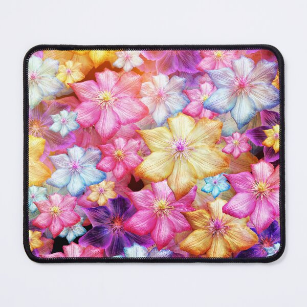 Item preview, Magical clematis pattern designed and sold by Dusanka Djeric.
