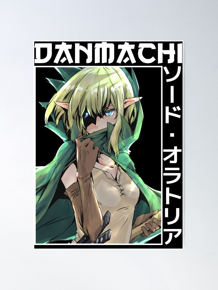 Lefiya Viridis DanMachi Artwork For Otaku Poster for Sale by hondart