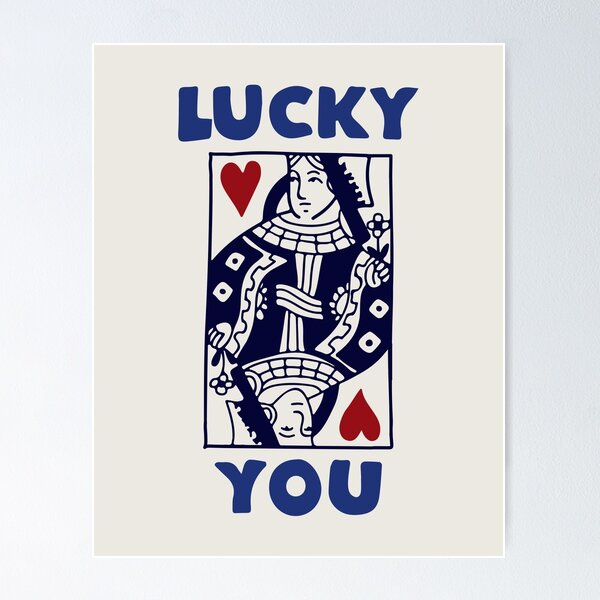 Item preview, Lucky You Trendy Retro Art designed and sold by ZenArtAesthetic.