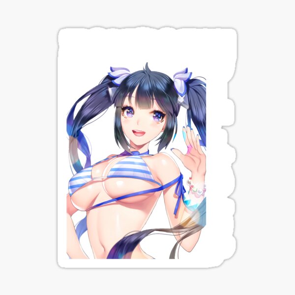 Hestia DanMachi Anime Girl Waifu Sticker for Sale by Spacefoxart