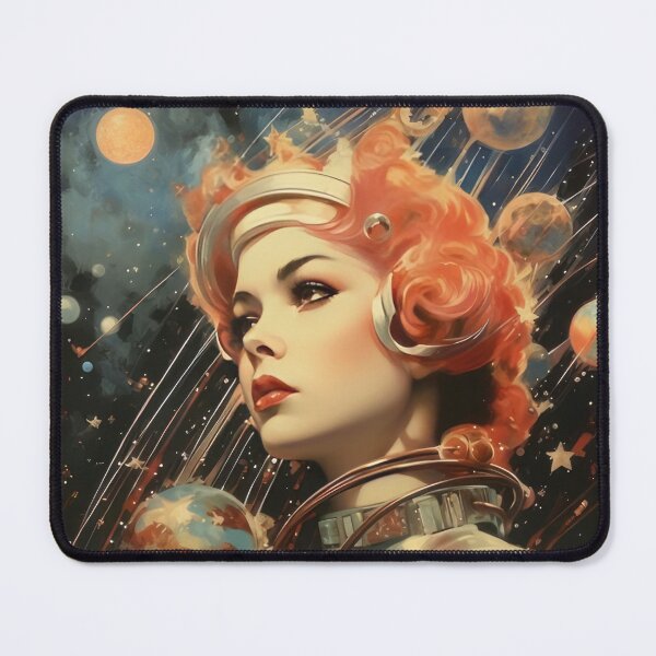 Item preview, Retro Space Astronaut designed and sold by funpaperco.