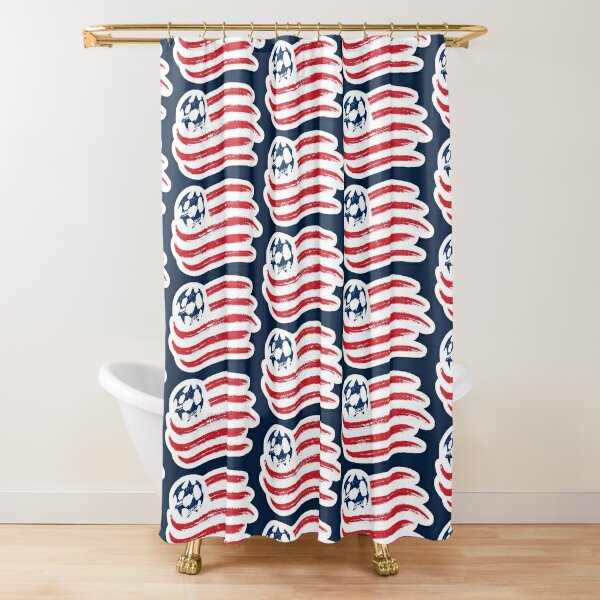 New England Soccer Revolution Jersey Pattern Grommet Banner Flag