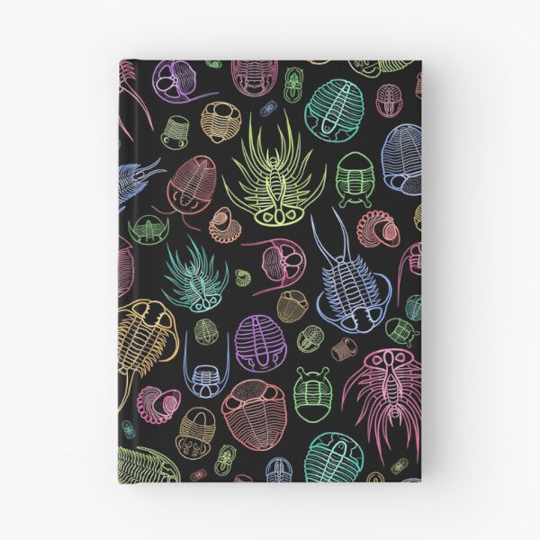Item preview, Trilobite Pattern (square, rainbow/multicolor & black) designed and sold by EmiliaMoscovich.