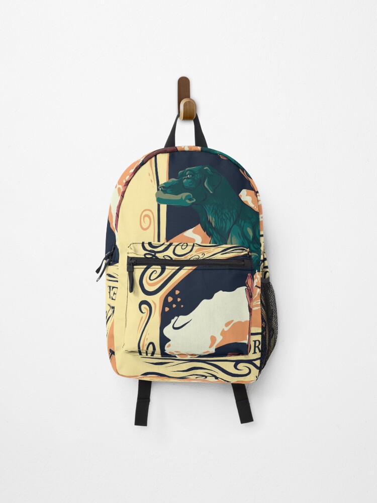Thumbnail 1 of 3, Backpack, Labrador Retriever designed and sold by discher.