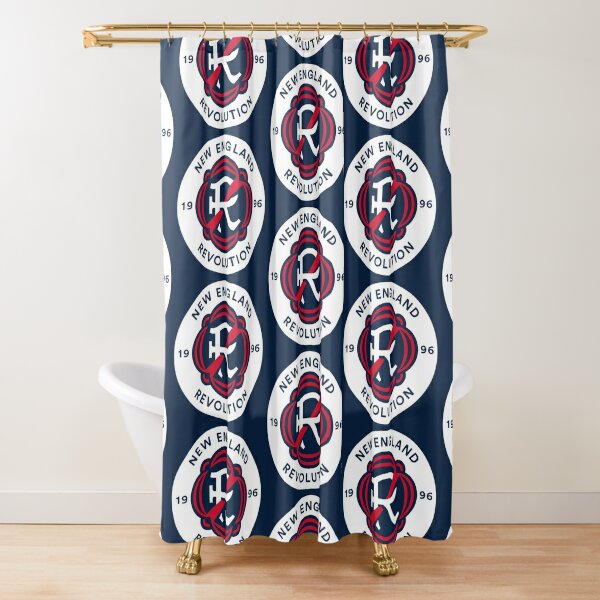 New England Soccer Revolution Jersey Pattern Grommet Banner Flag