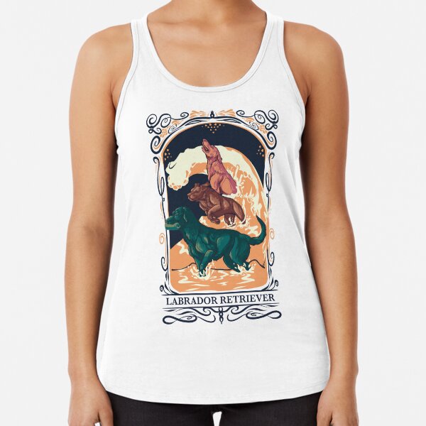 Labrador Retriever Racerback Tank Top