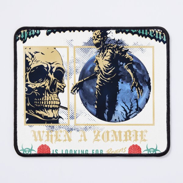 Item preview, That Awkward Moment When Zombies are Looking for Brains and Walk right by you designed and sold by DiatomDesigns.