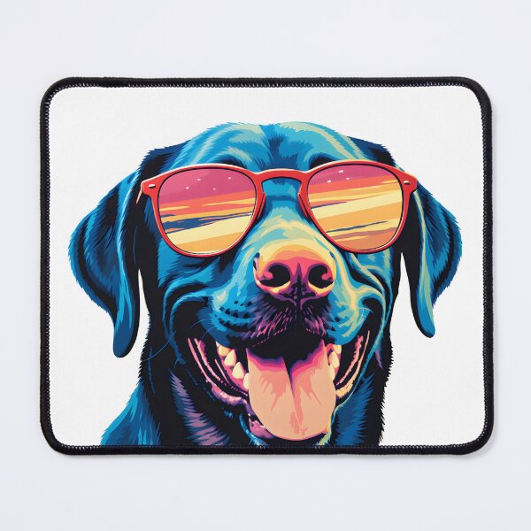 Item preview, Black Labrador Wearing Sunglasses designed and sold by mydoglove.