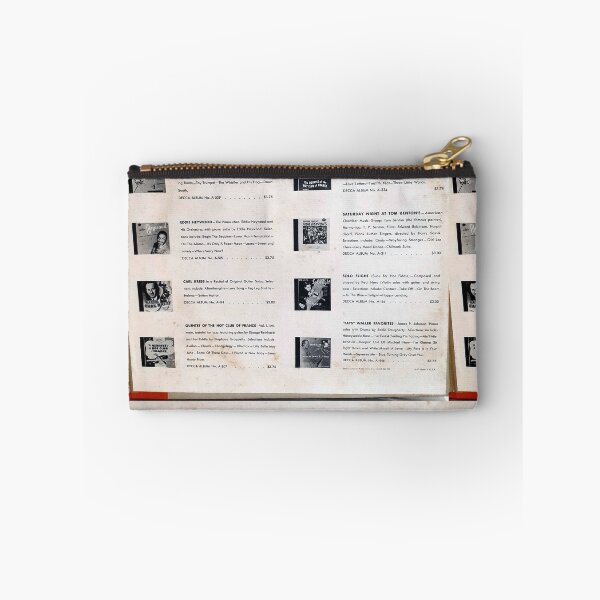 Aperçu de l'œuvre Annonces de dossier intérieur ALBUM 78 tours des années 1940, Hot Club, Django créée et vendue par Vintaged.