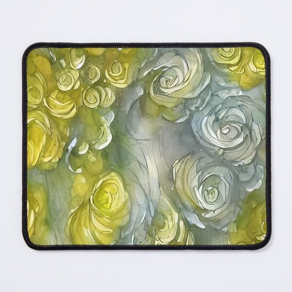 Item preview, Yellow Swirls designed and sold by Poetic Patterns Studio.