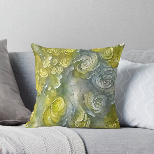 Item preview, Yellow Swirls designed and sold by Poetic Patterns Studio.