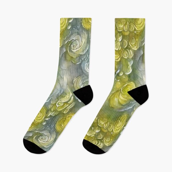 Item preview, Yellow Swirls designed and sold by Poetic Patterns Studio.