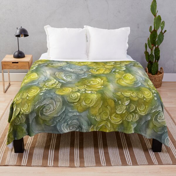 Item preview, Yellow Swirls designed and sold by Poetic Patterns Studio.