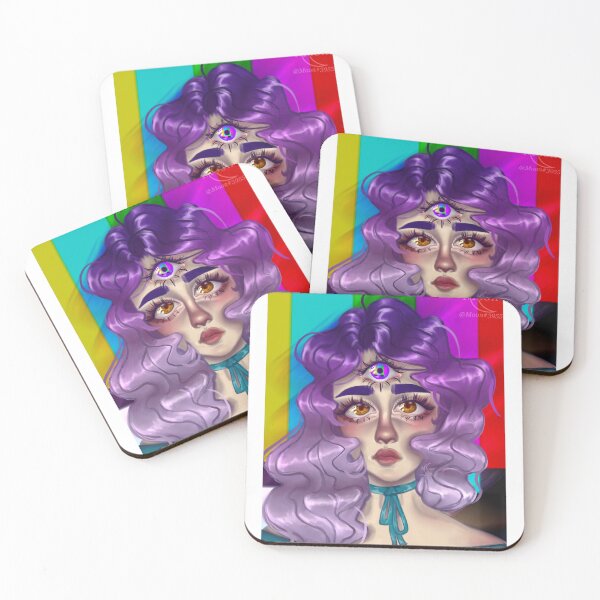 Item preview, A girl with three eyes designed and sold by moonystone37.