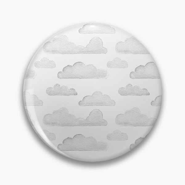 Item preview, Grey Clouds Watercolor Pattern designed and sold by Irene Estelle.