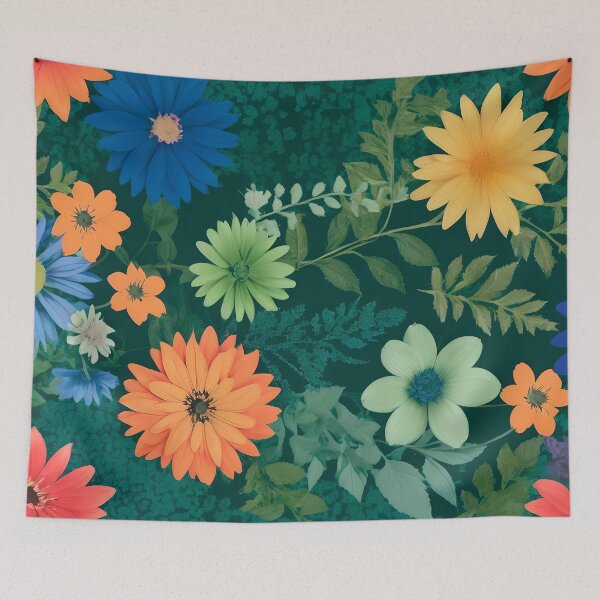 Item preview, Flowers and Leaves II designed and sold by artedamensagem.