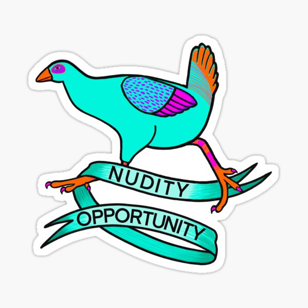 Turbo Chook Sticker