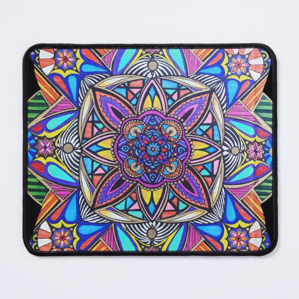 Item preview, Stained Glass Mandala designed and sold by AmeUmiShop.