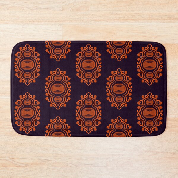 Item preview, Victorian Monkey Pox (orange & purple) designed and sold by PaganArtisan.