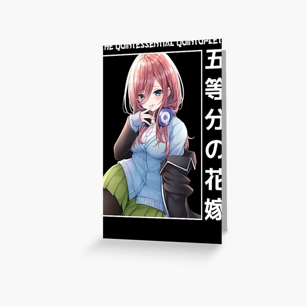 The Quintessential Quintuplets Season 3 Greeting Card for Sale by