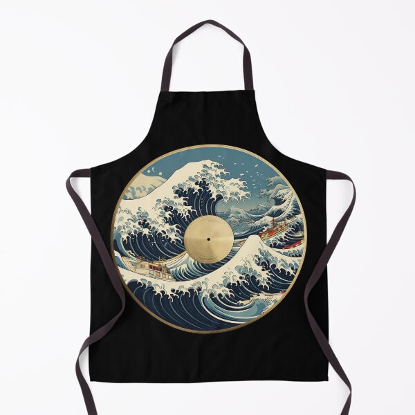 Item preview, Music Vinyl In Japanese Anime Ukiyo-e Pattern Style designed and sold by PiggyBoxer.