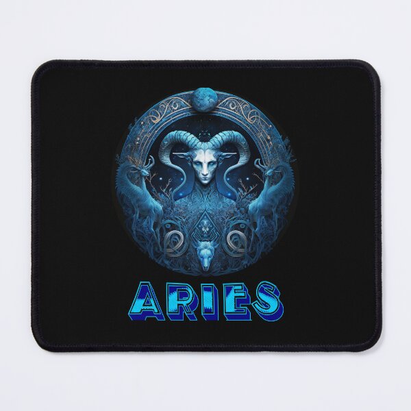 Item preview, Aries Zodiac Sign (March 21 - April 19): Ignite the Path, Lead with Passion. designed and sold by MysticOzzy.