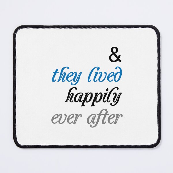 Item preview, They Lived Happily Ever After (blue) designed and sold by raineOn.