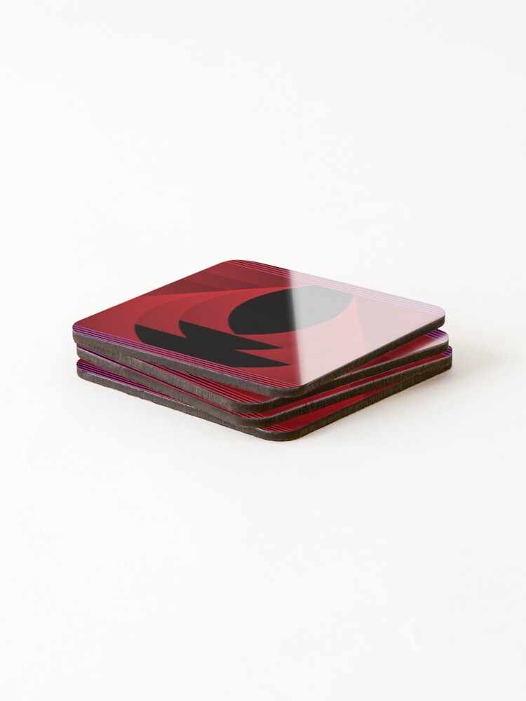 Thumbnail 4 of 5, Coasters (Set of 4), The Abstract Gradient Pyramid designed and sold by RGSMOOTHFINGER.