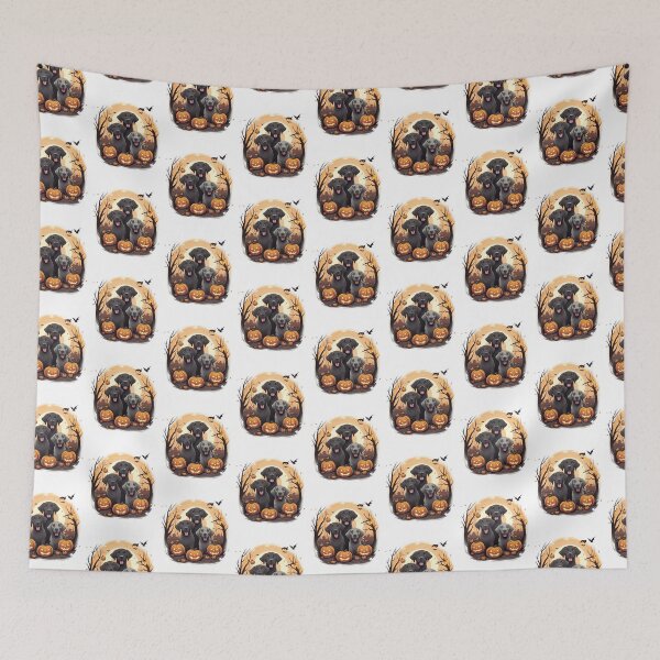 Item preview, Pumpkin Labrador Halloween Cute Lab in Pumpkin Costume designed and sold by ArtFromBeyond.
