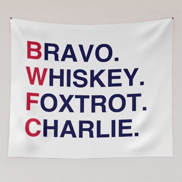 Item preview, Bravo Whiskey Foxtrot Charlie designed and sold by Confusion101.