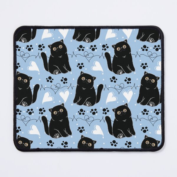 Item preview, Cute Black Exotic Shorthair Persian Cat  designed and sold by lulululupaint.