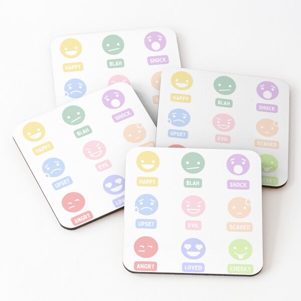 Item preview, feel your feels ~ emotions chart designed and sold by zozomaxine.